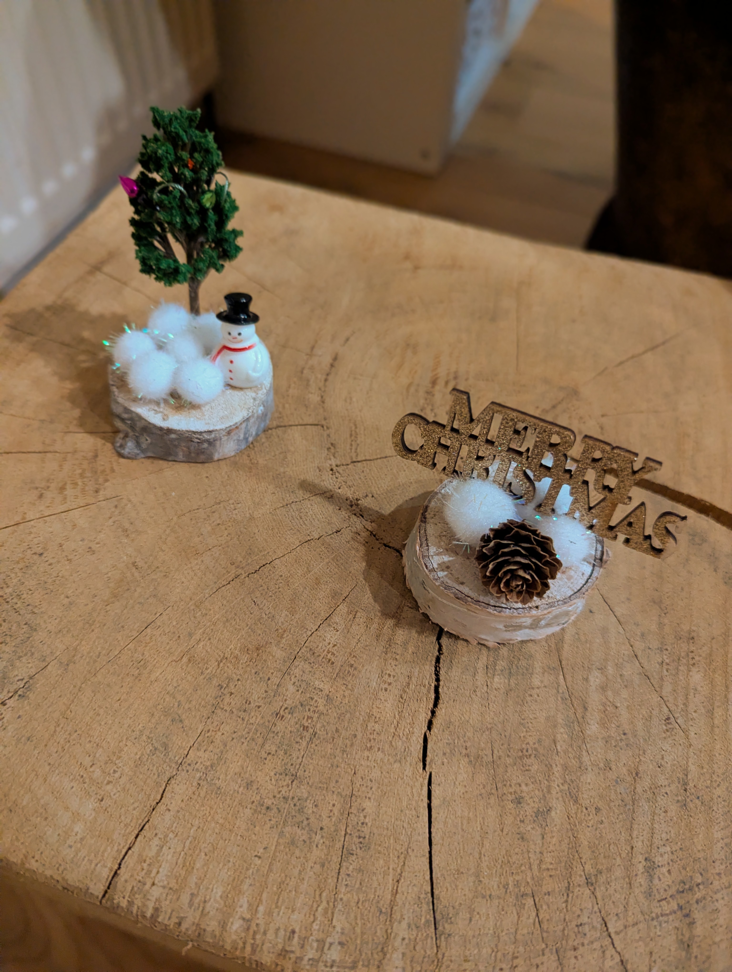 Holzbretterl Weihnachten