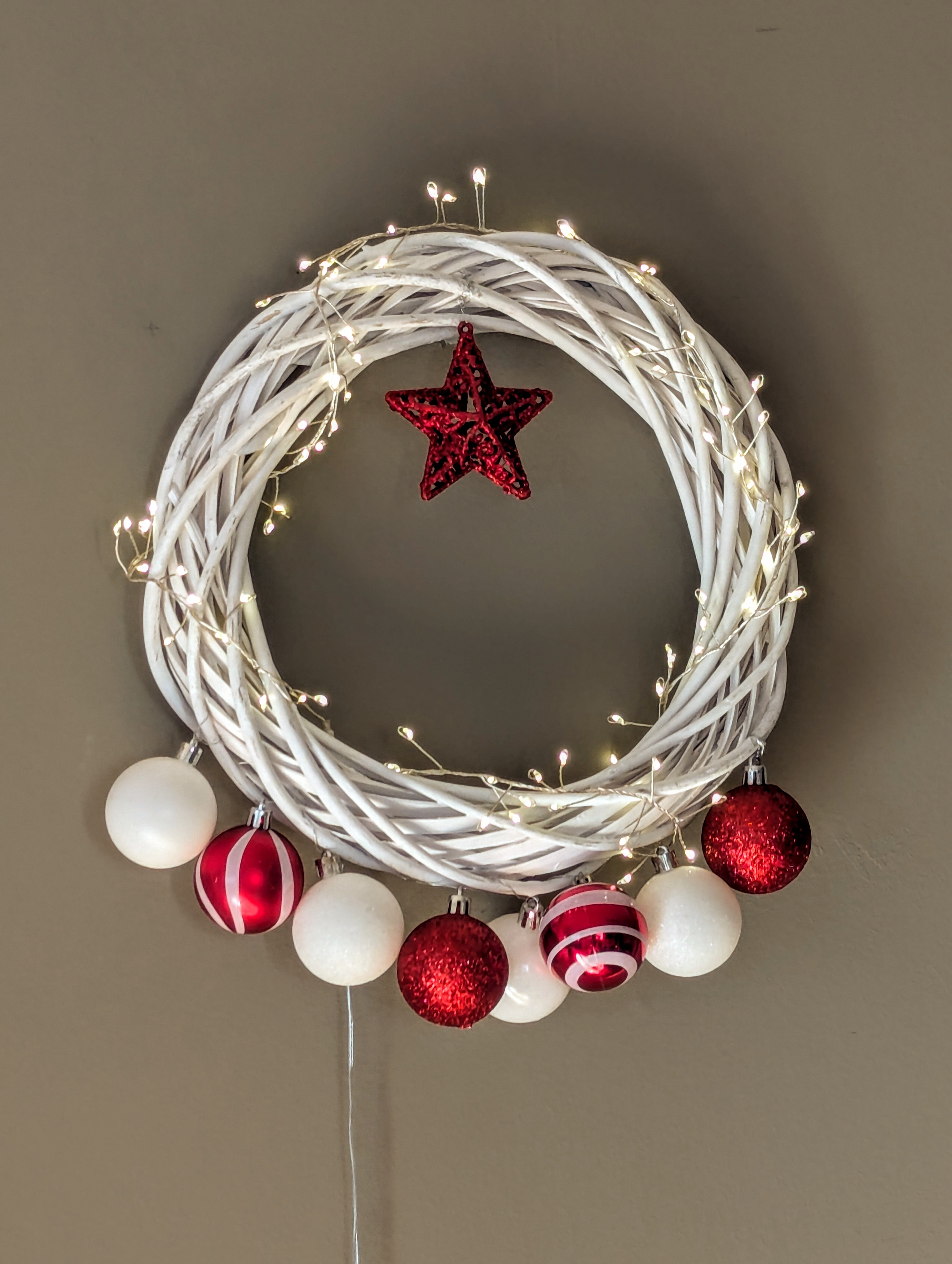 A scheens Weihnachtskranzl